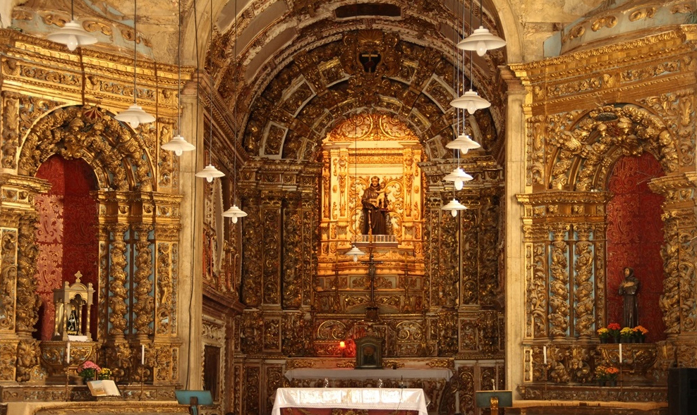 (1) Convento de Santo Antônio no Rio de Janeiro. Plinio Lins Veas. Sanctuaria Art, Espititualidade.org