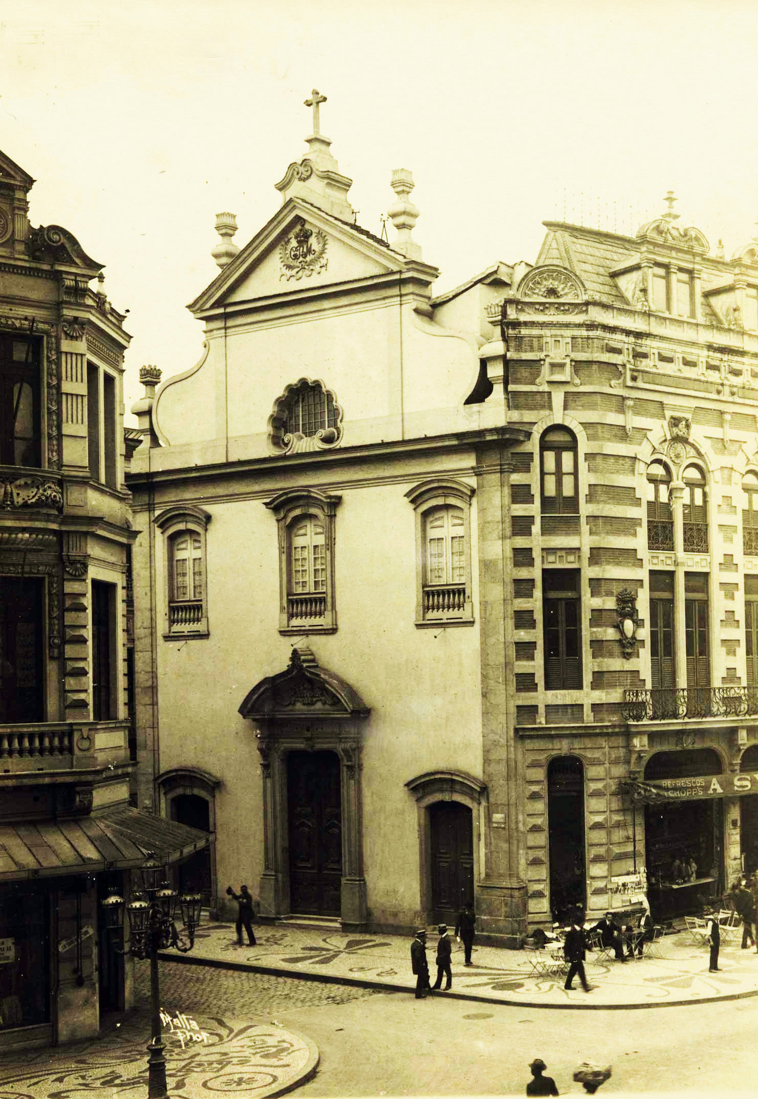 (1) Igreja de Nossa Senhora da Boa Morte<br> Augusto Malta. Acervo da Fundação Biblioteca Nacional – Brasil