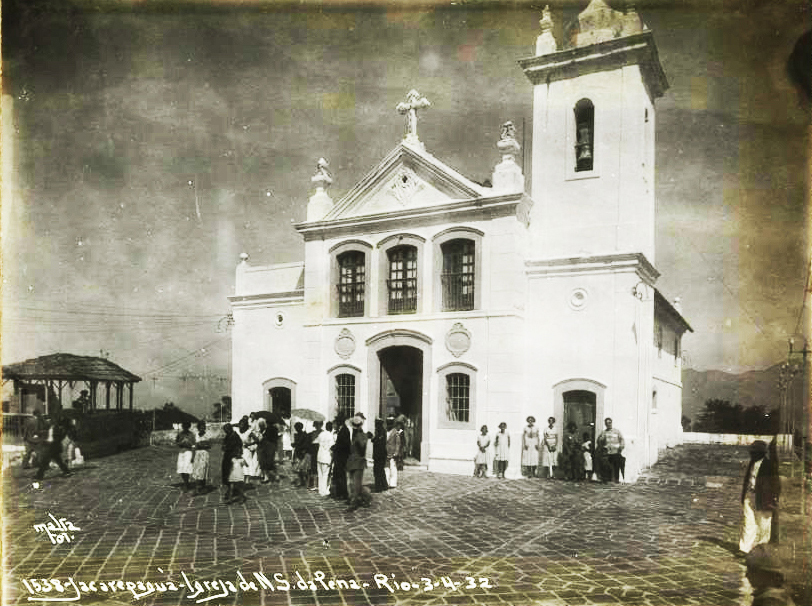 (1) Igreja de Nossa Senhora da Penna<br> Augusto Malta. Acervo da Fundação Biblioteca Nacional - Brasil