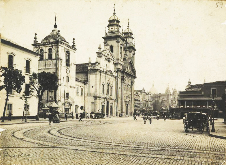 (1) Antiga Catedral. Augusto Malta<br> Acervo da Fundação Biblioteca Nacional - Brasil