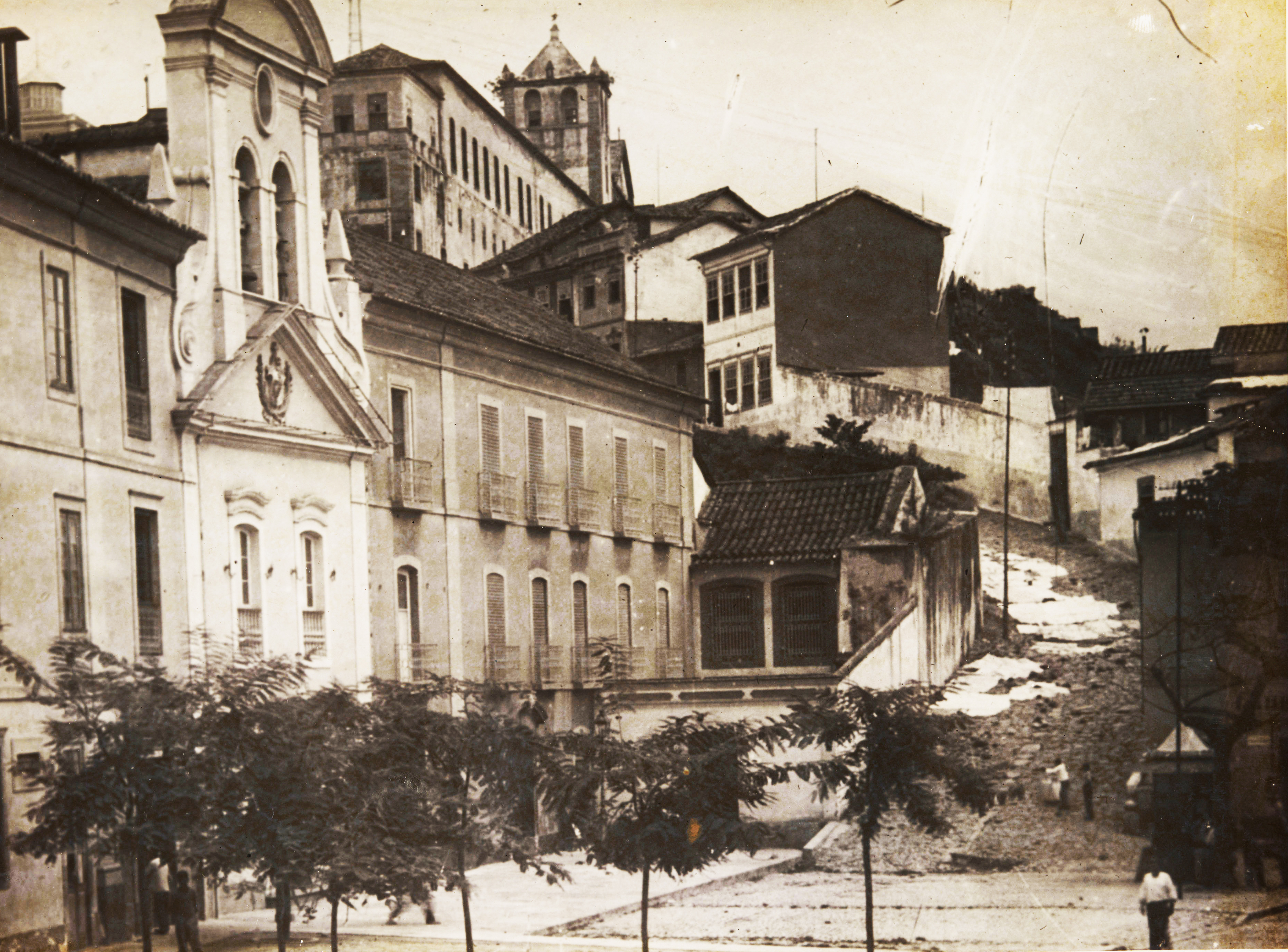 1 Morro Do Castelo Augusto Malta Acervo Da Fundacao Biblioteca Nacional Brasil Historia Do Rio Para Todos