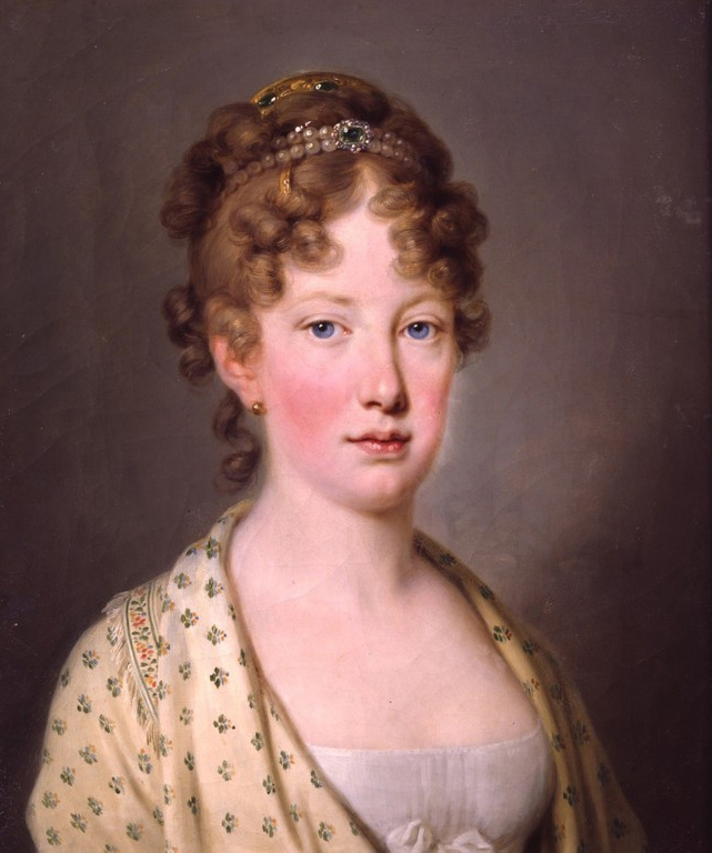 (1) Maria Leopoldina of Austria... Joseph Kreutzinger. Acervo: Schönbrunn Palace, Viena
