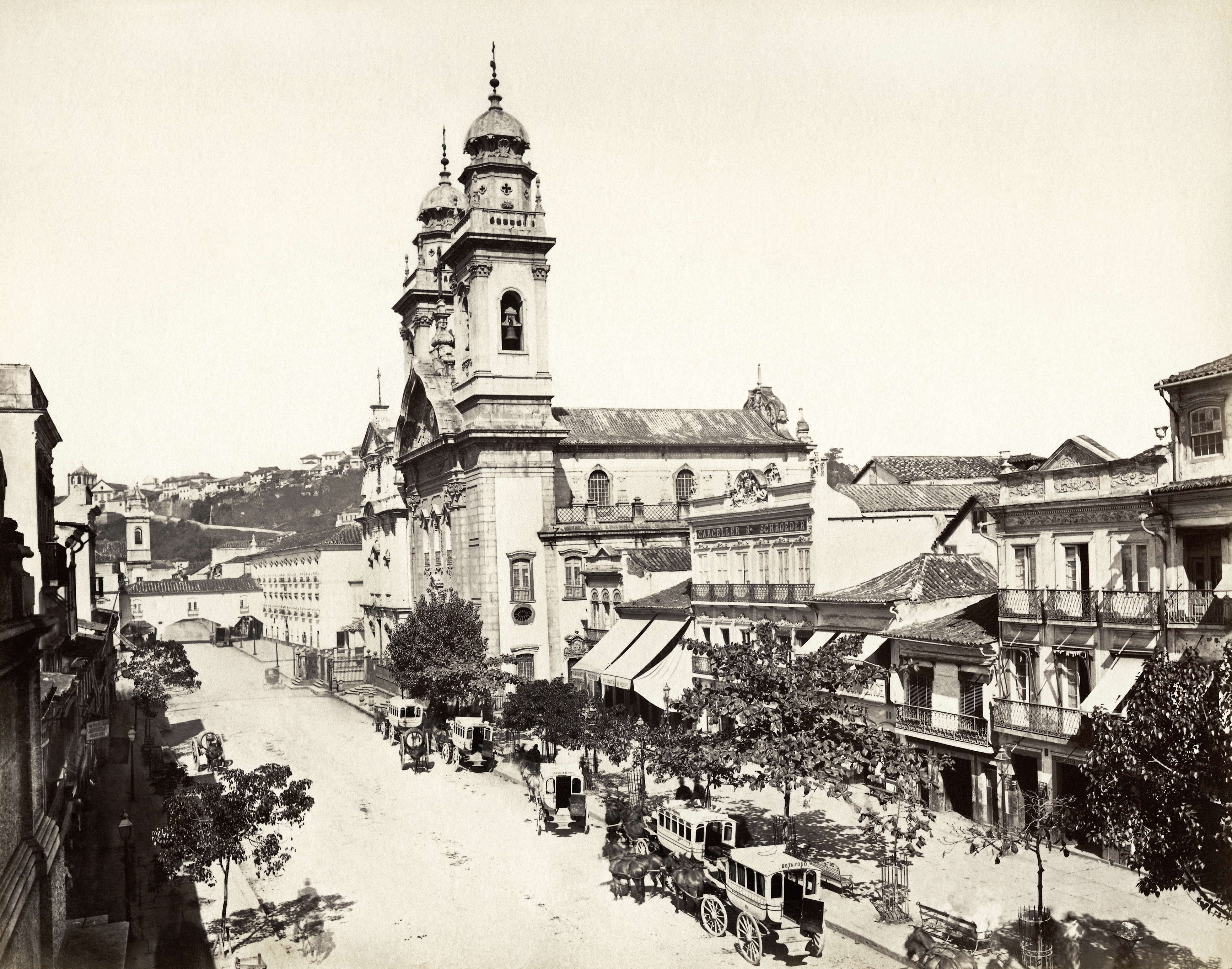 (1) Igreja da Ordem Terceira do Carmo. Georges Leuzinger/Acervo Instituto Moreira Salles