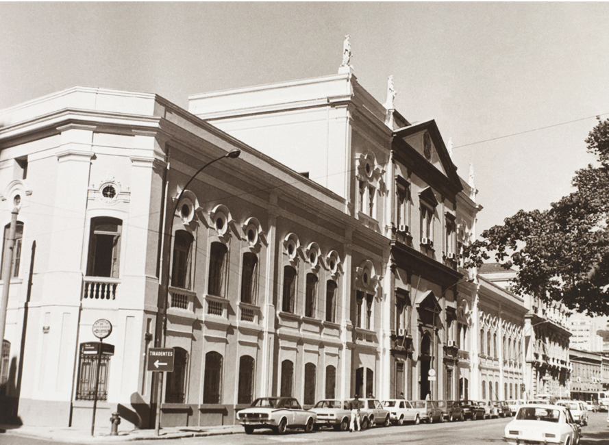 (1) Antiga Residência do Barão de Ubá. Acervo do Arquivo Nacional - Brasil