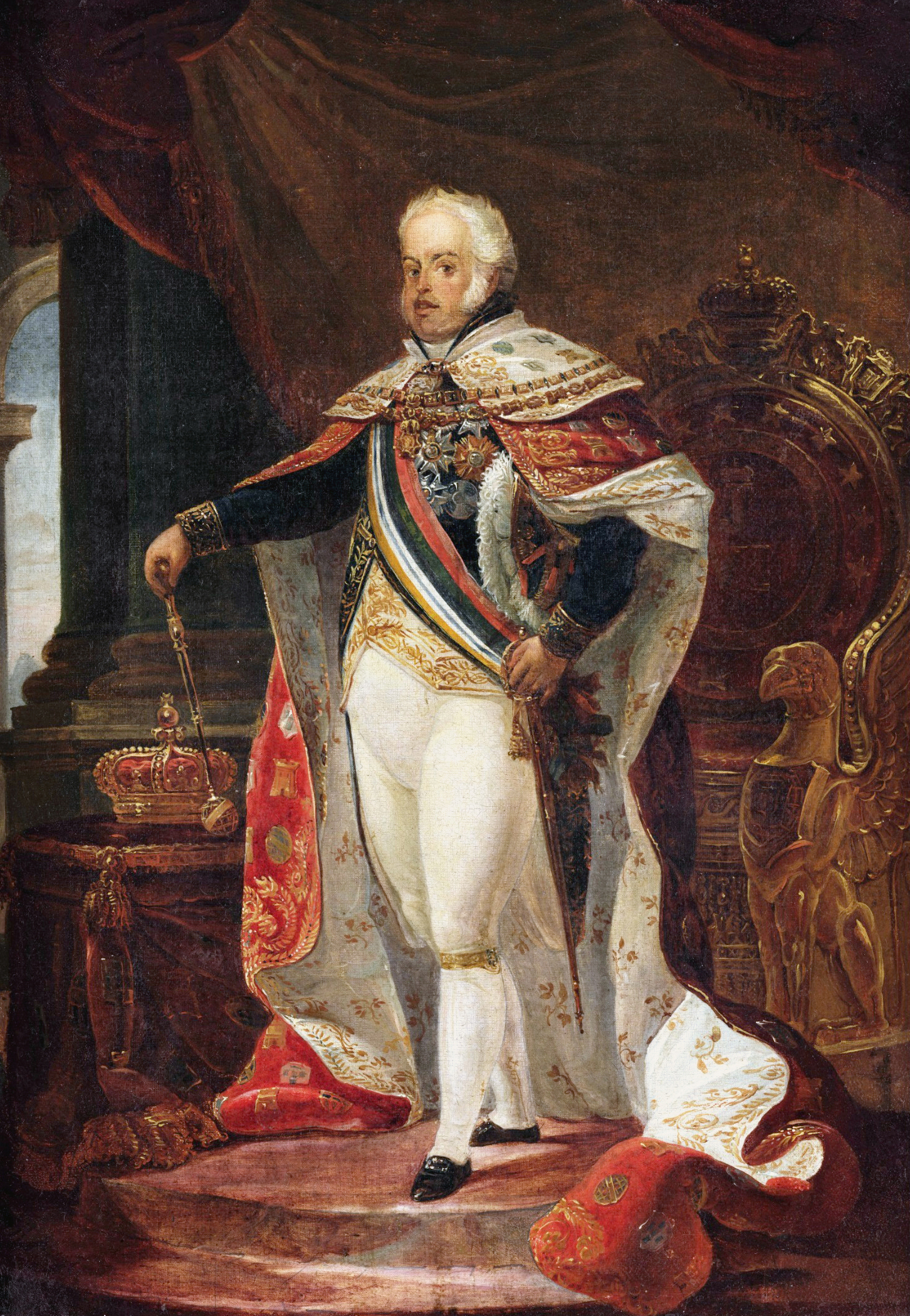 (2) Grand Costume. Jean-Baptiste Debret. Acervo da Fundação Biblioteca Nacional - Brasil