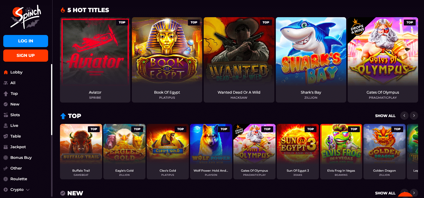 King Billy online casino