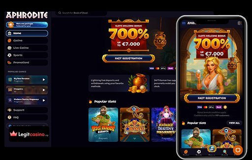 Découvrez l'univers enchanteur d'Aphrodite Casino en Ligne en France